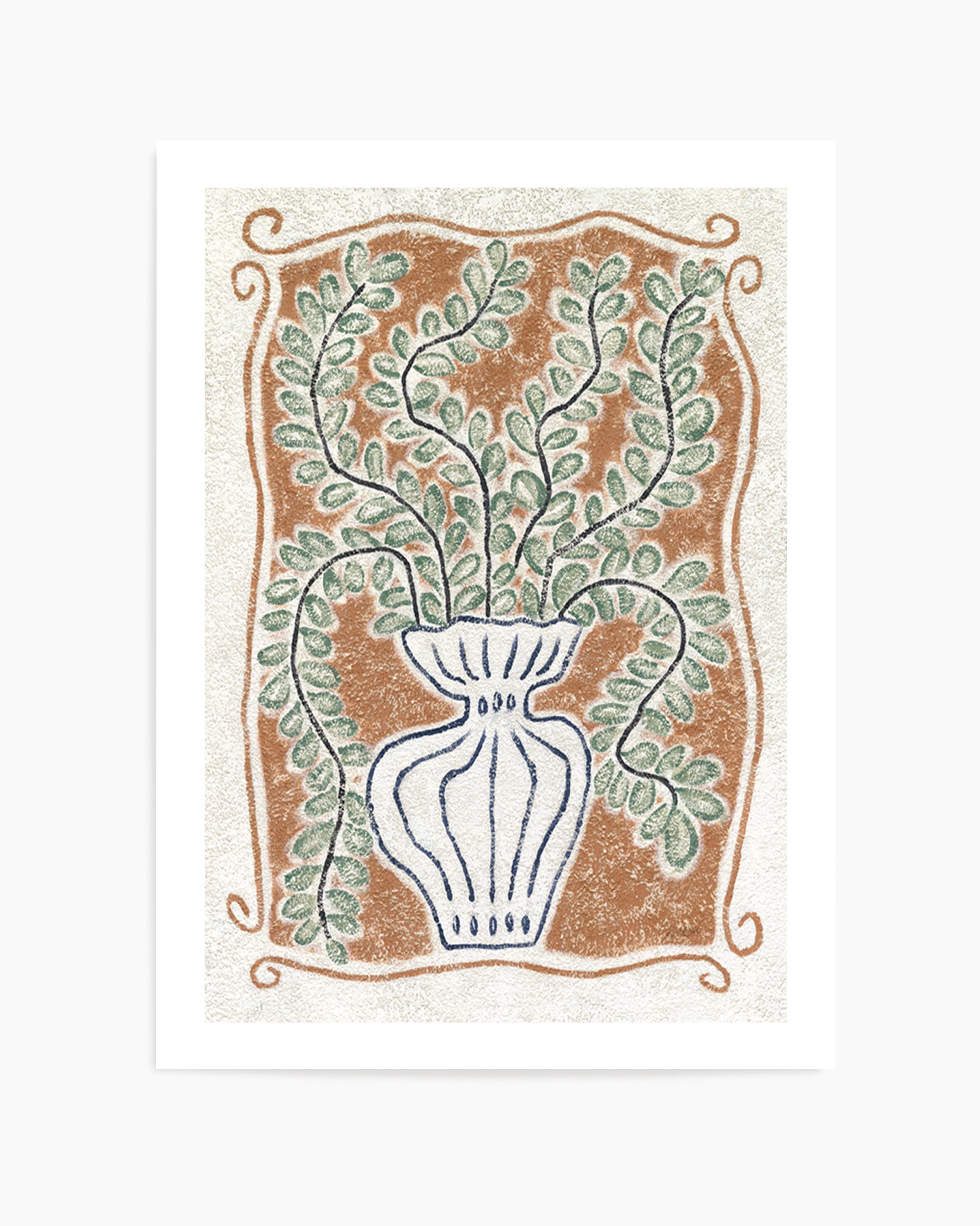 Le Vase by Julie Celina | Art Print from Olive et Oriel where you can shop wallpaper and artworks online