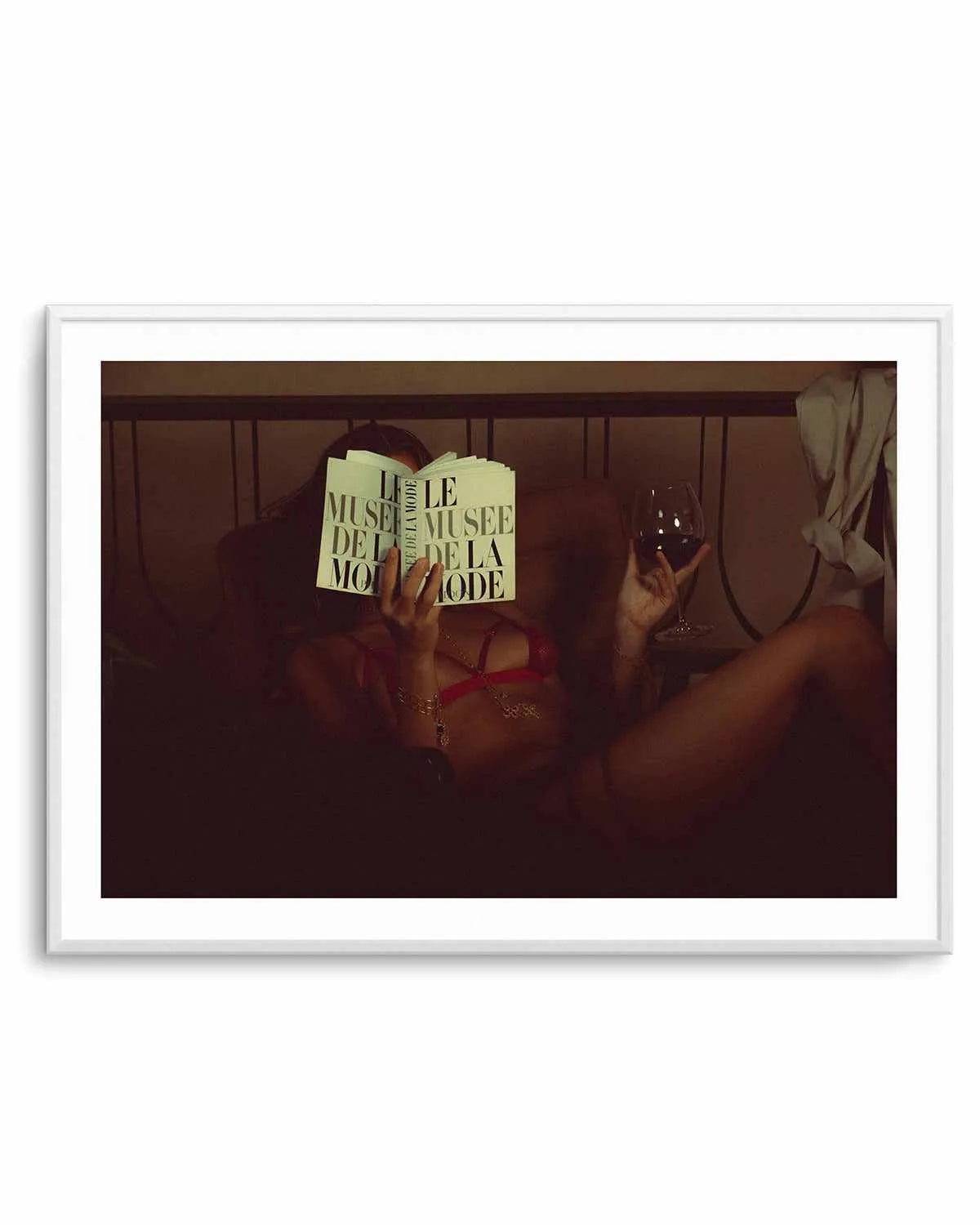 Le Musee by Mario Stefanelli Art Print from Olive et Oriel where you can shop wallpaper and artworks online