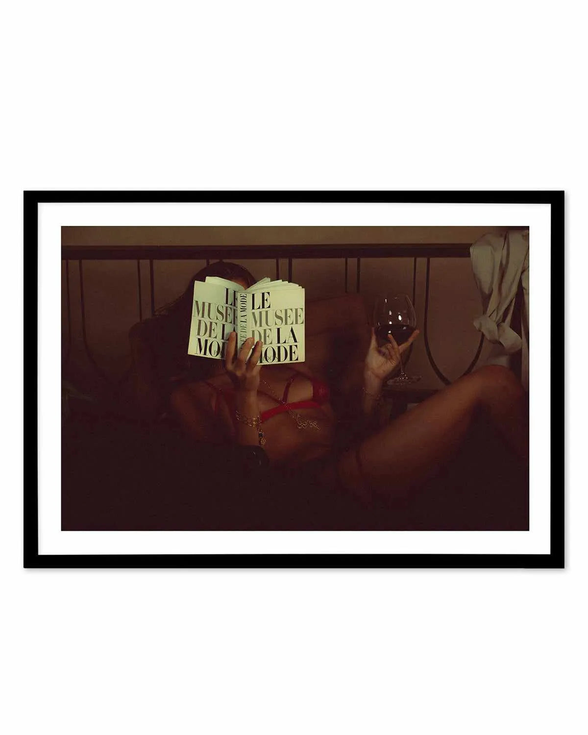 Le Musee by Mario Stefanelli Art Print from Olive et Oriel where you can shop wallpaper and artworks online