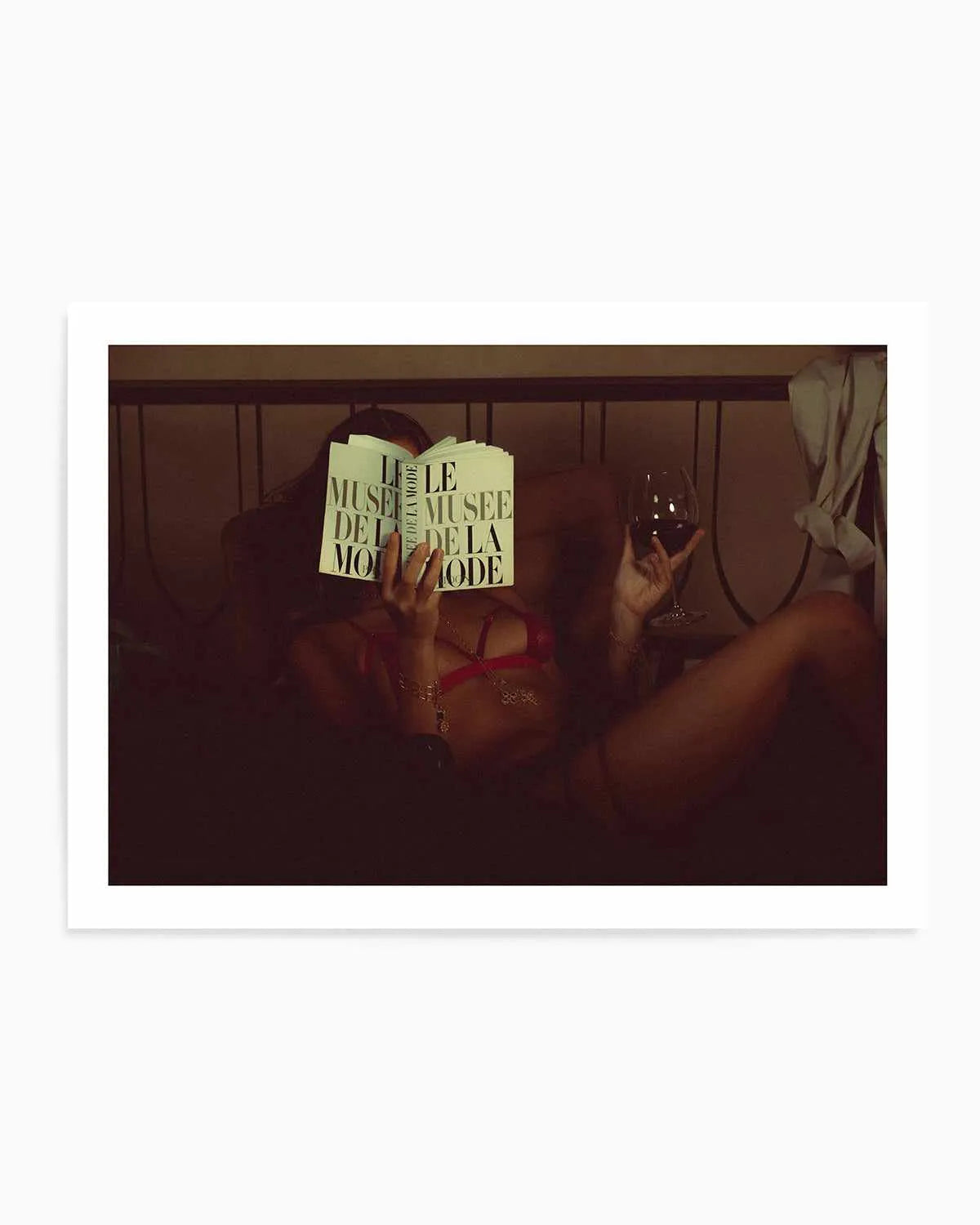 Le Musee by Mario Stefanelli Art Print from Olive et Oriel where you can shop wallpaper and artworks online