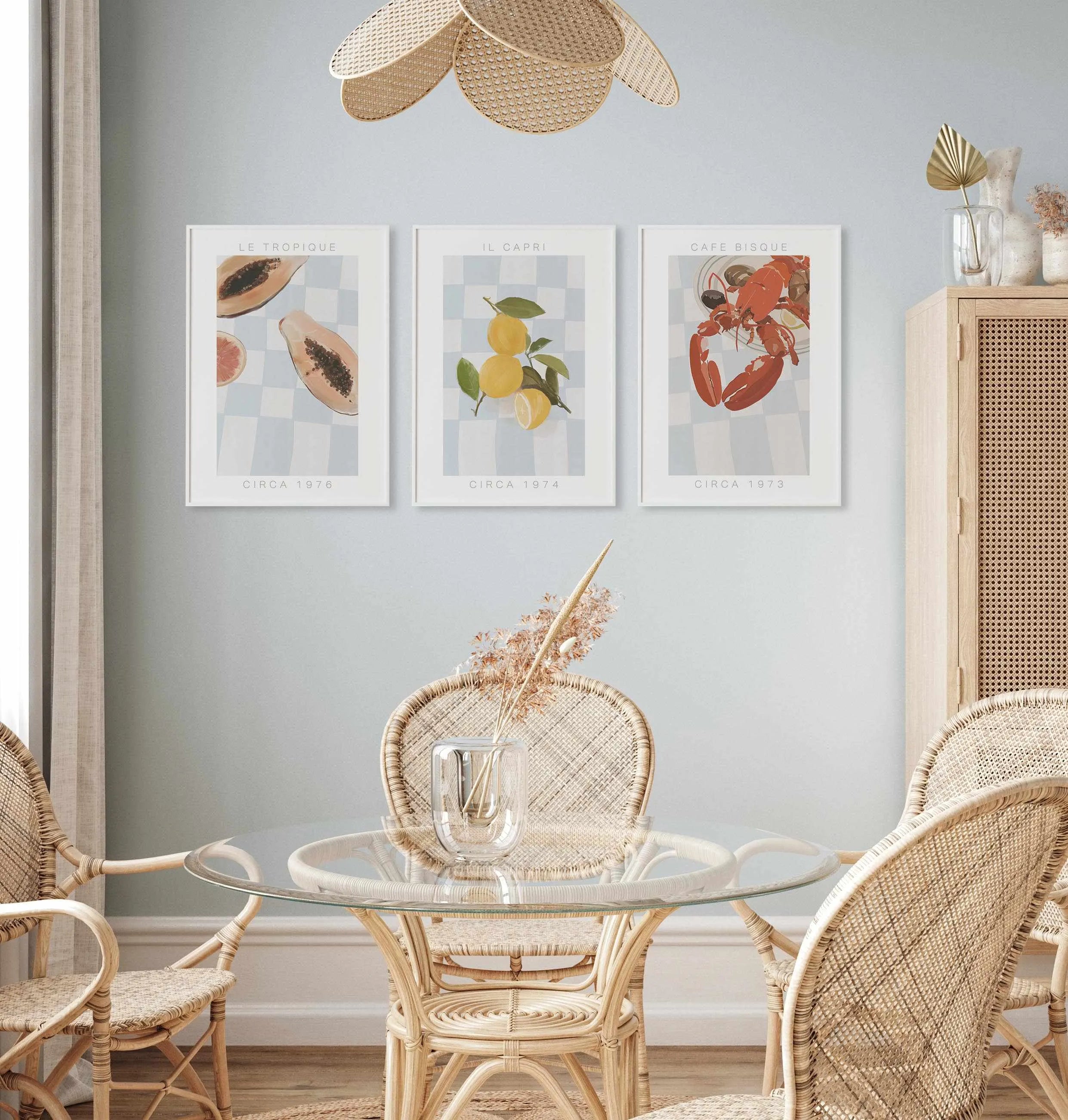 Cafe Bisque | Blue Art Print-PRINT-Olive et Oriel-Olive et Oriel-Buy-Australian-Art-Prints-Online-with-Olive-et-Oriel-Your-Artwork-Specialists-Austrailia-Decorate-With-Coastal-Photo-Wall-Art-Prints-From-Our-Beach-House-Artwork-Collection-Fine-Poster-and-Framed-Artwork