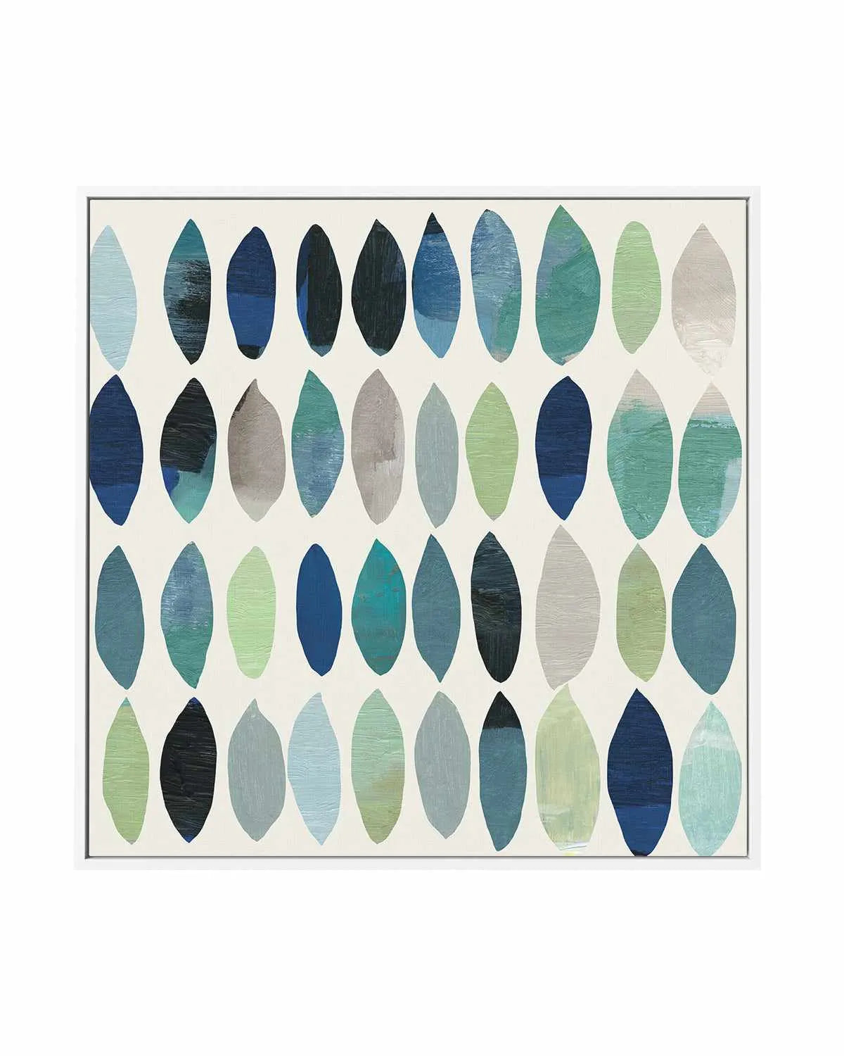 Leaf Abstract I | Framed Canvas Art Print from Olive et Oriel where you can shop wallpaper and artworks online