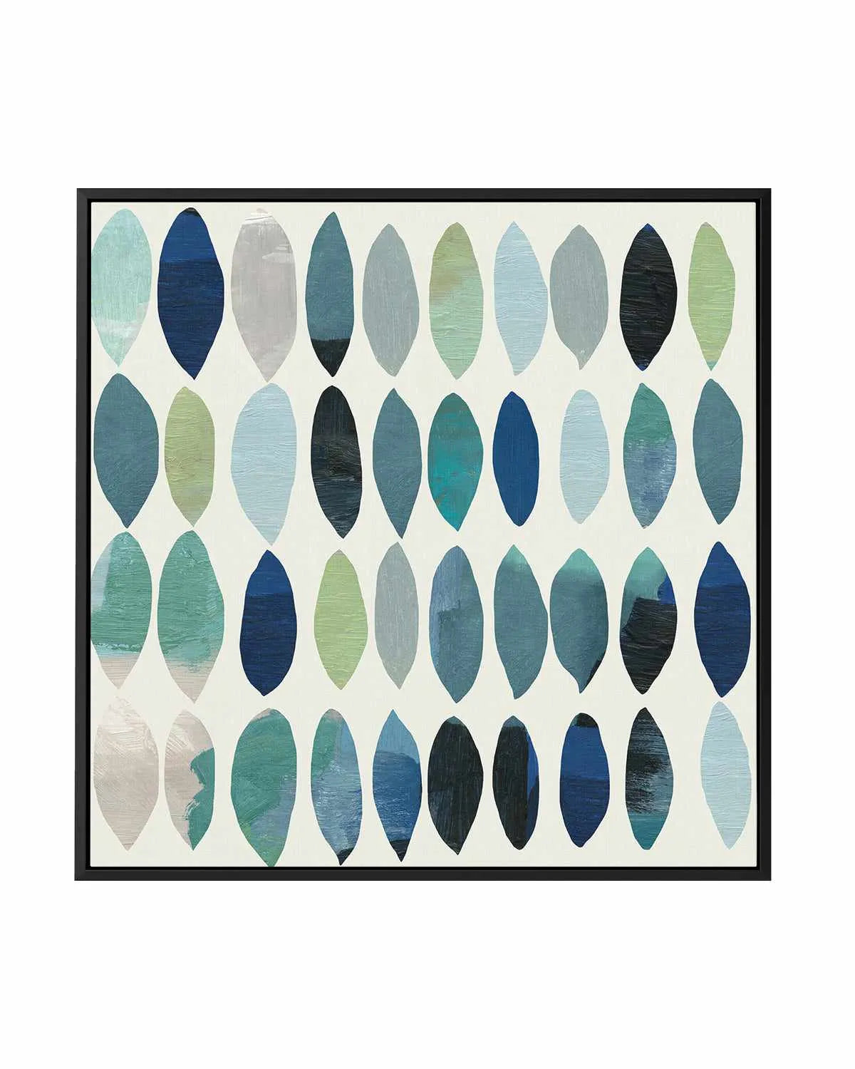 Leaf Abstract II | Framed Canvas Art Print from Olive et Oriel where you can shop wallpaper and artworks online