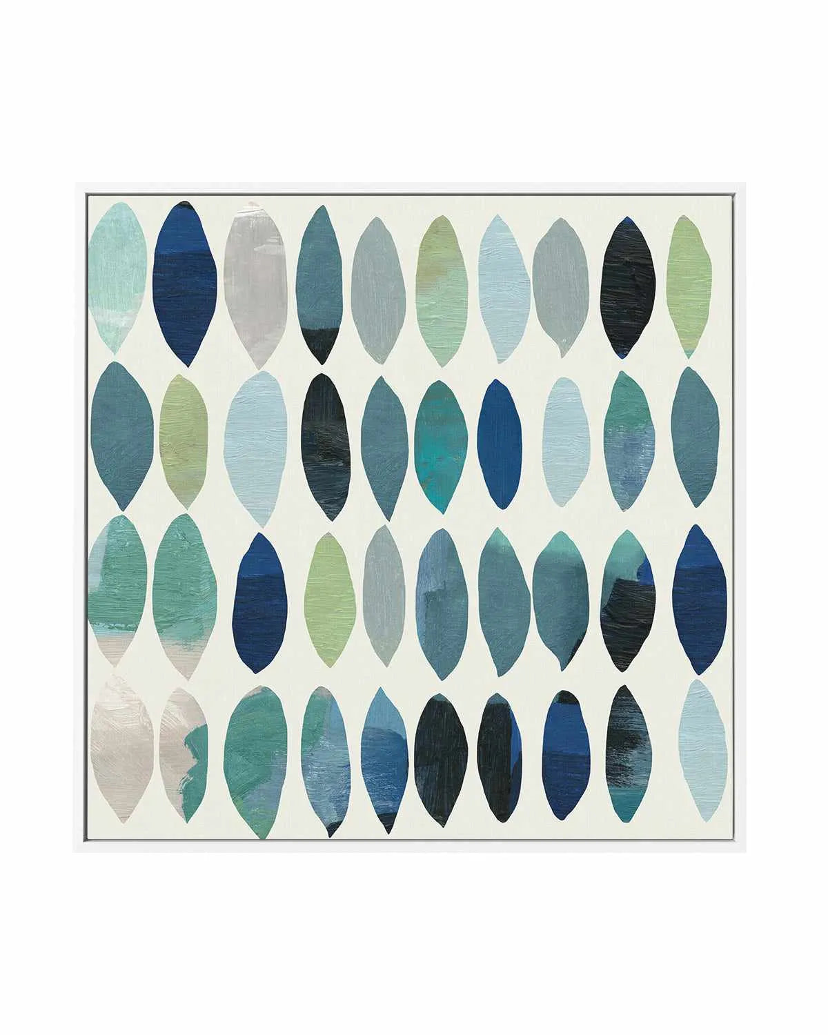 Leaf Abstract II | Framed Canvas Art Print from Olive et Oriel where you can shop wallpaper and artworks online