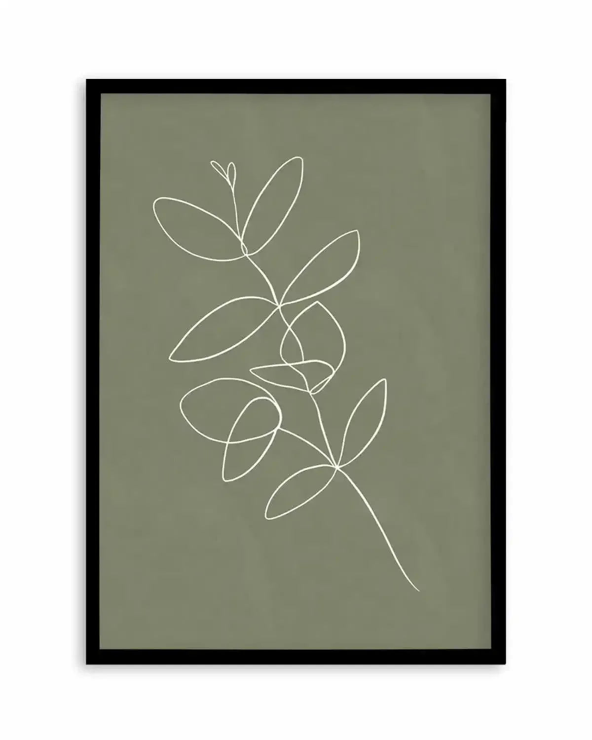 Leaf Lines Art Print from Olive et Oriel where you can shop wallpaper and artworks online