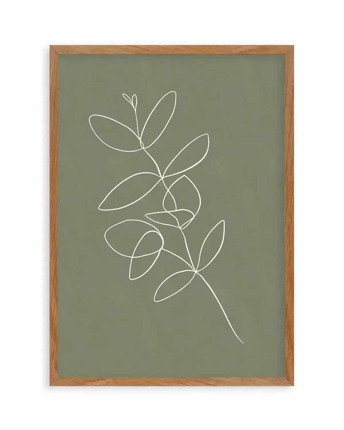 Leaf Lines Art Print from Olive et Oriel where you can shop wallpaper and artworks online