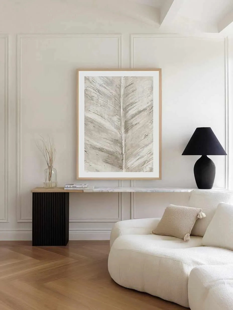 Leaf Overlay II Art Print from Olive et Oriel where you can shop wallpaper and artworks online