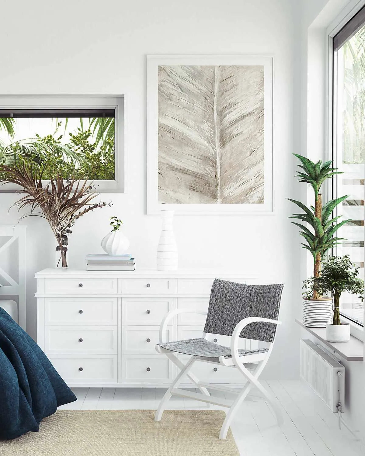 Leaf Overlay II Art Print from Olive et Oriel where you can shop wallpaper and artworks online