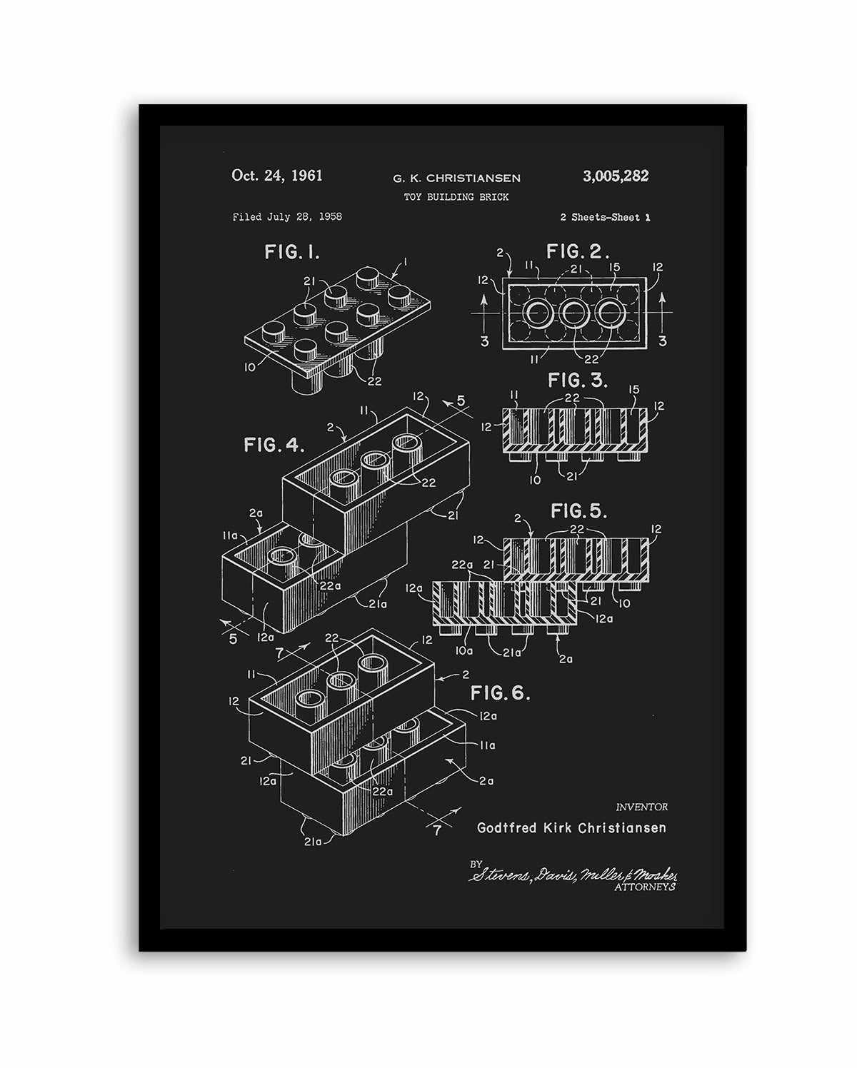 Lego No 2 By Florent Bodart | Art Print