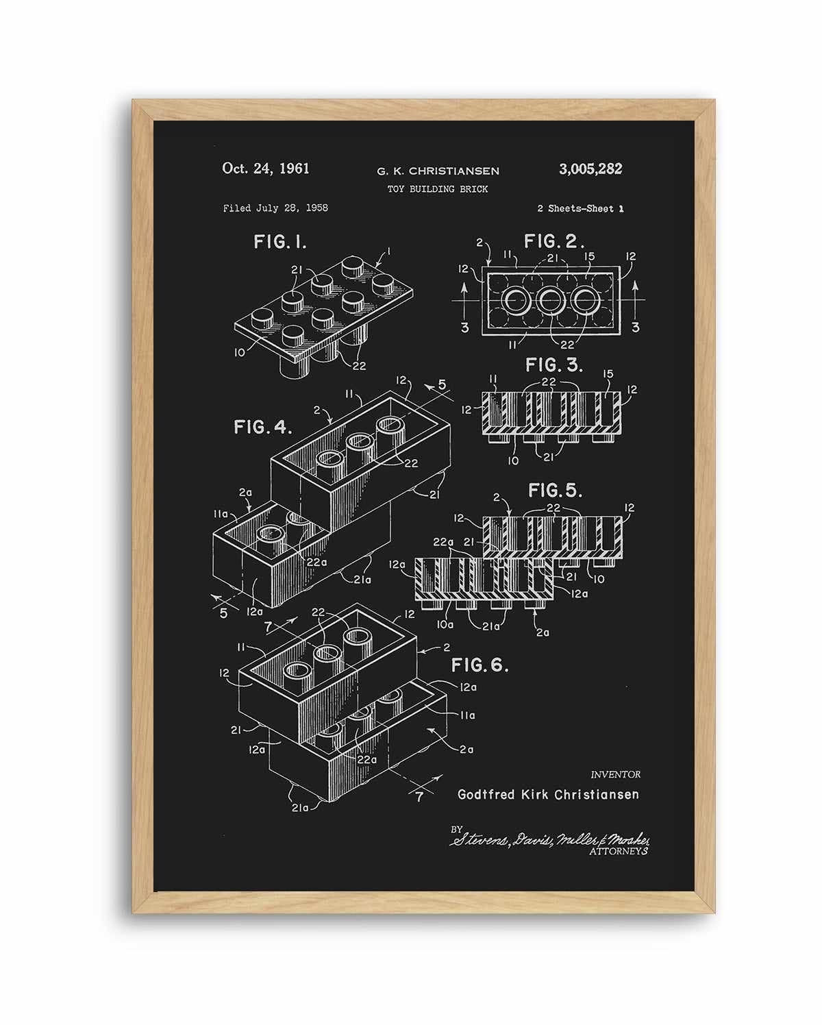 Lego No 2 By Florent Bodart | Art Print