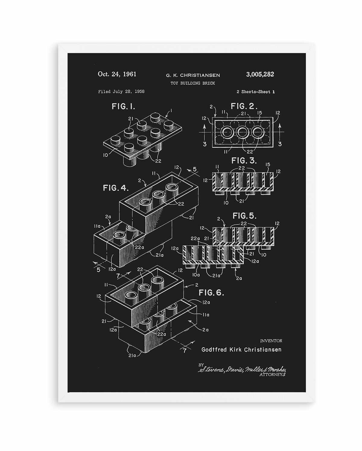 Lego No 2 By Florent Bodart | Art Print