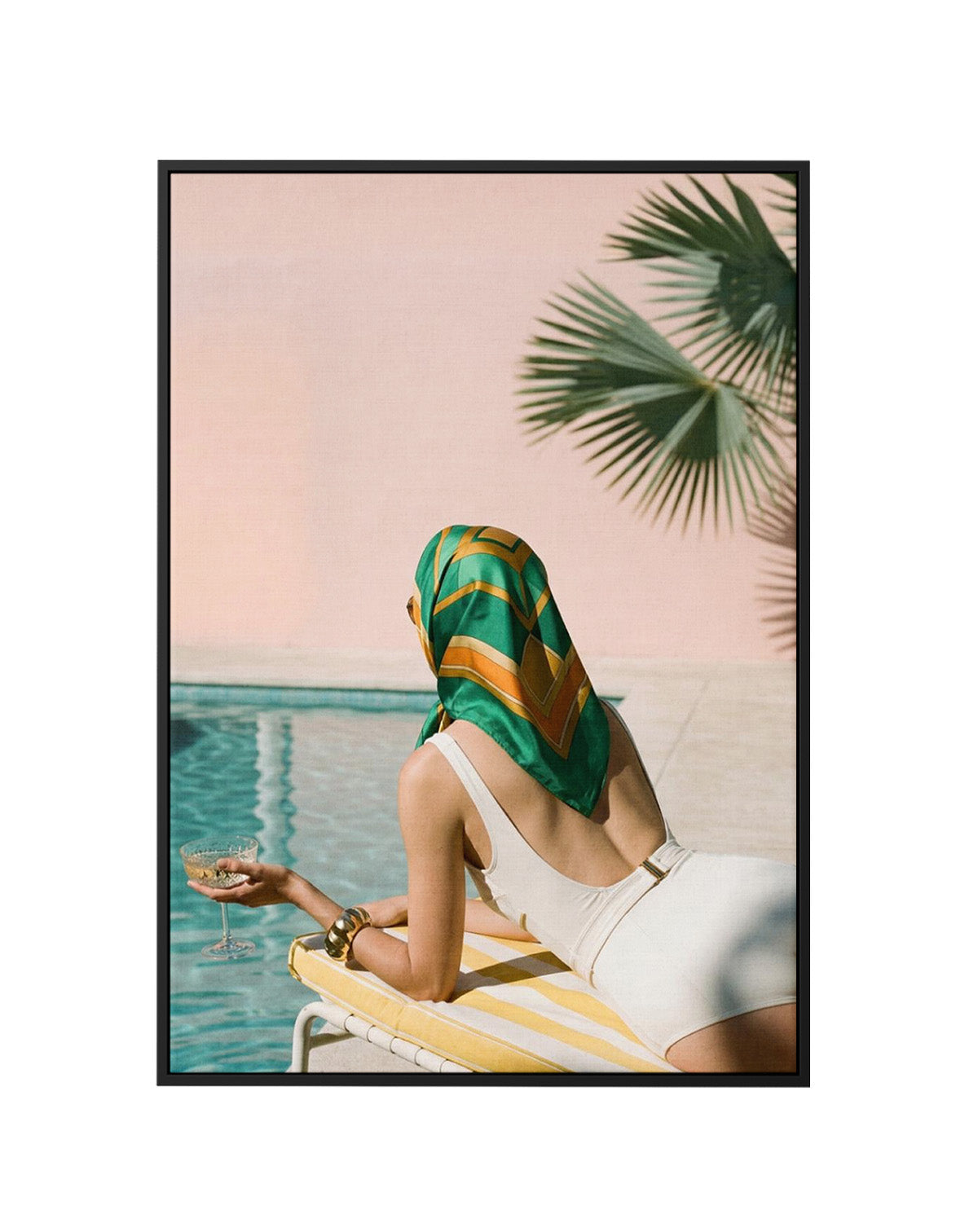 Leisure Club | Framed Canvas Art Print