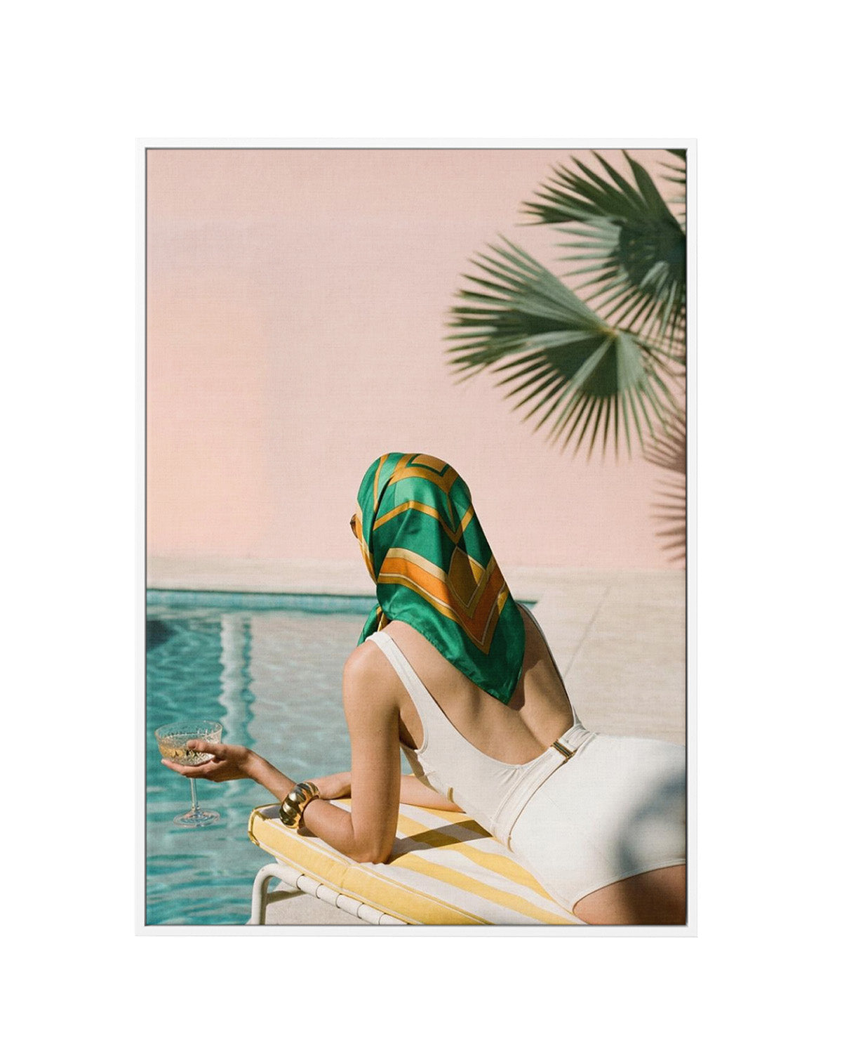 Leisure Club | Framed Canvas Art Print