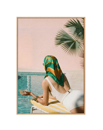 Leisure Club | Framed Canvas Wall Art