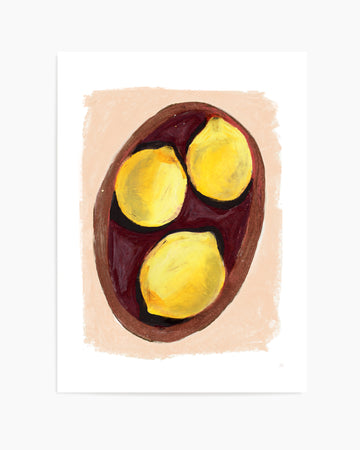 Lemon 3 by Laura Page | Art Print