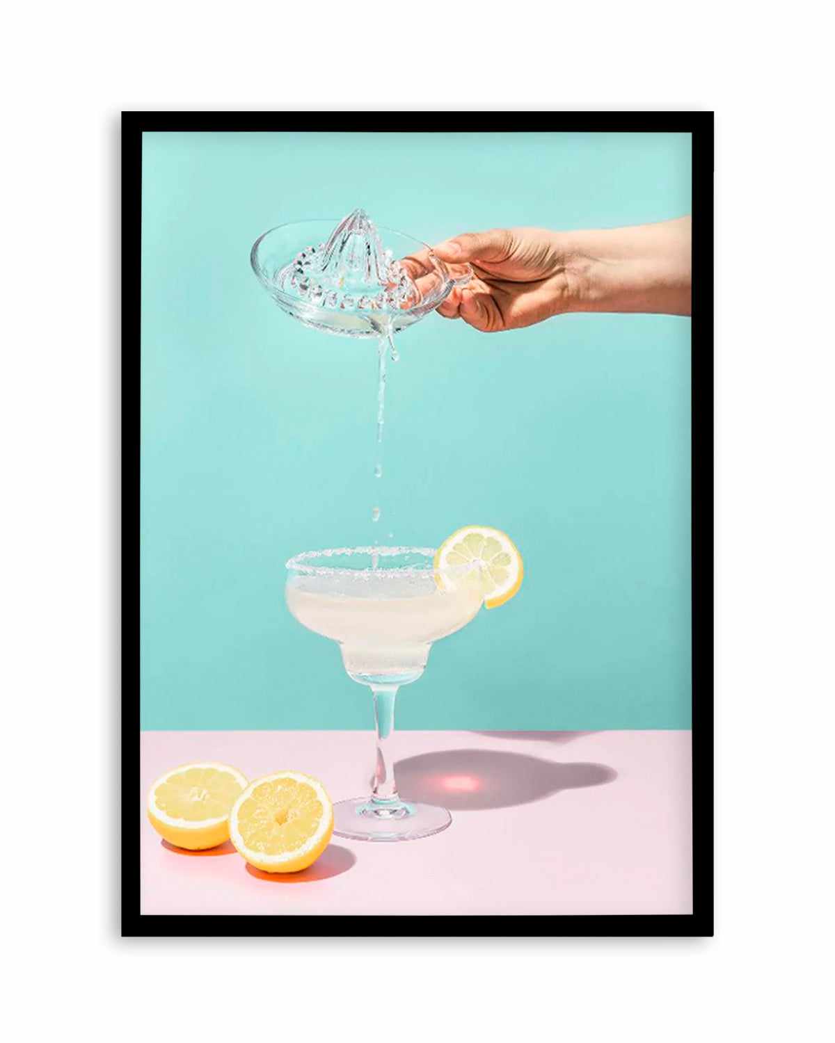 Lemon Margarita Art Print