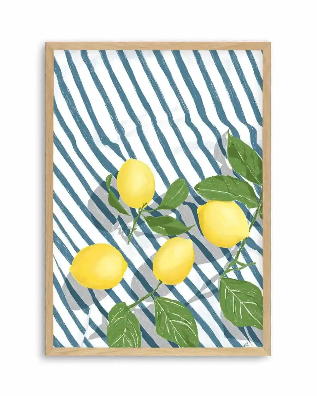 Lemon Still Life by Jenny Liz Rome Art Print from Olive et Oriel where you can shop wallpaper and artworks online