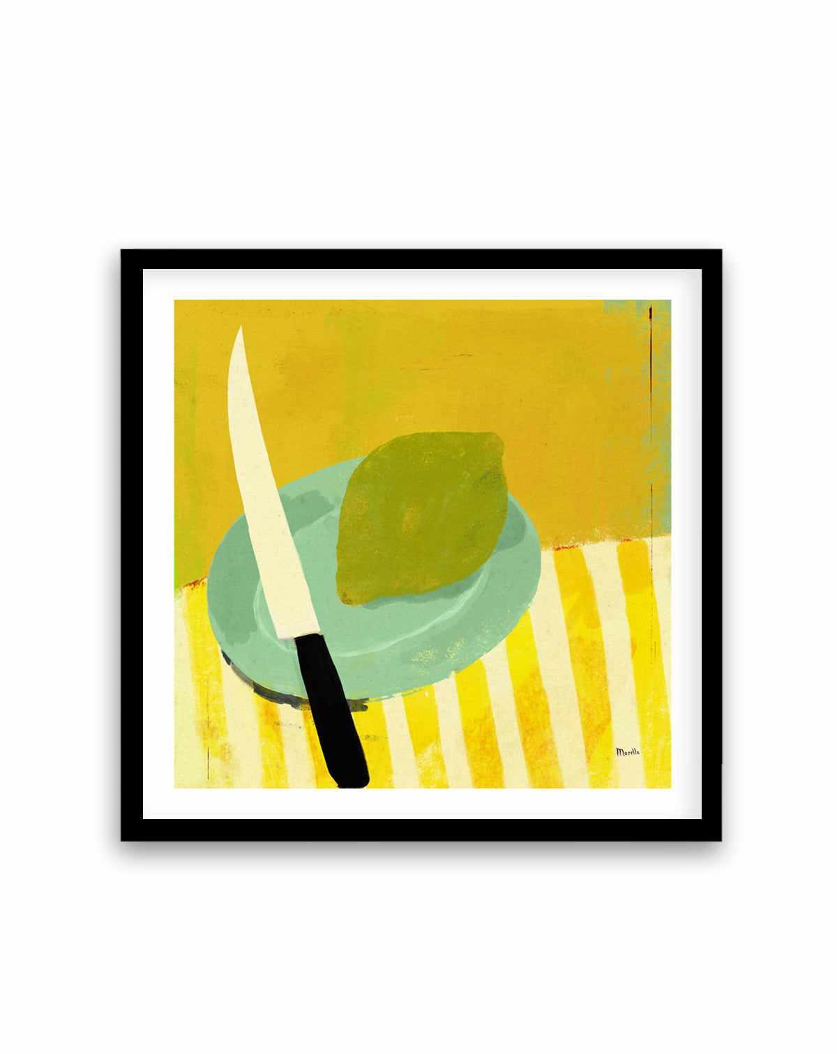 Lemon by Marco Marella | Art Print from Olive et Oriel where you can shop wallpaper and artworks online