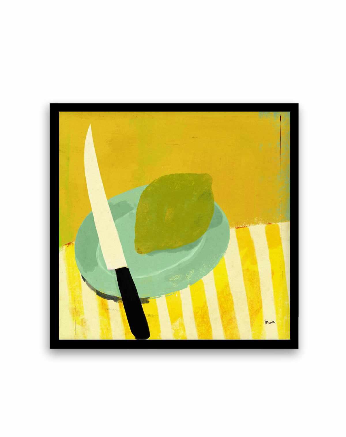 Lemon by Marco Marella | Art Print from Olive et Oriel where you can shop wallpaper and artworks online