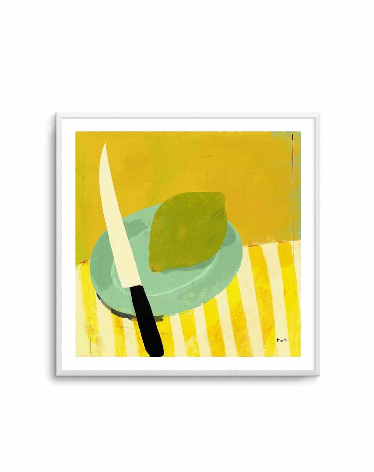 Lemon by Marco Marella | Art Print from Olive et Oriel where you can shop wallpaper and artworks online