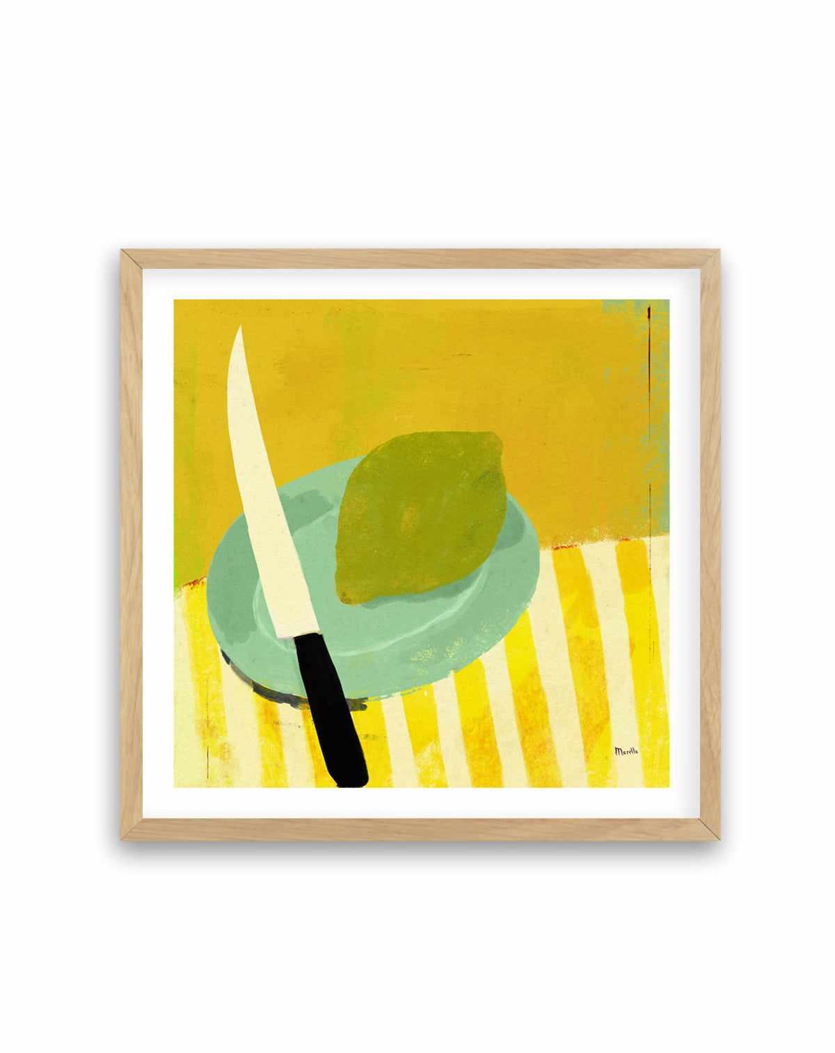 Lemon by Marco Marella | Art Print from Olive et Oriel where you can shop wallpaper and artworks online