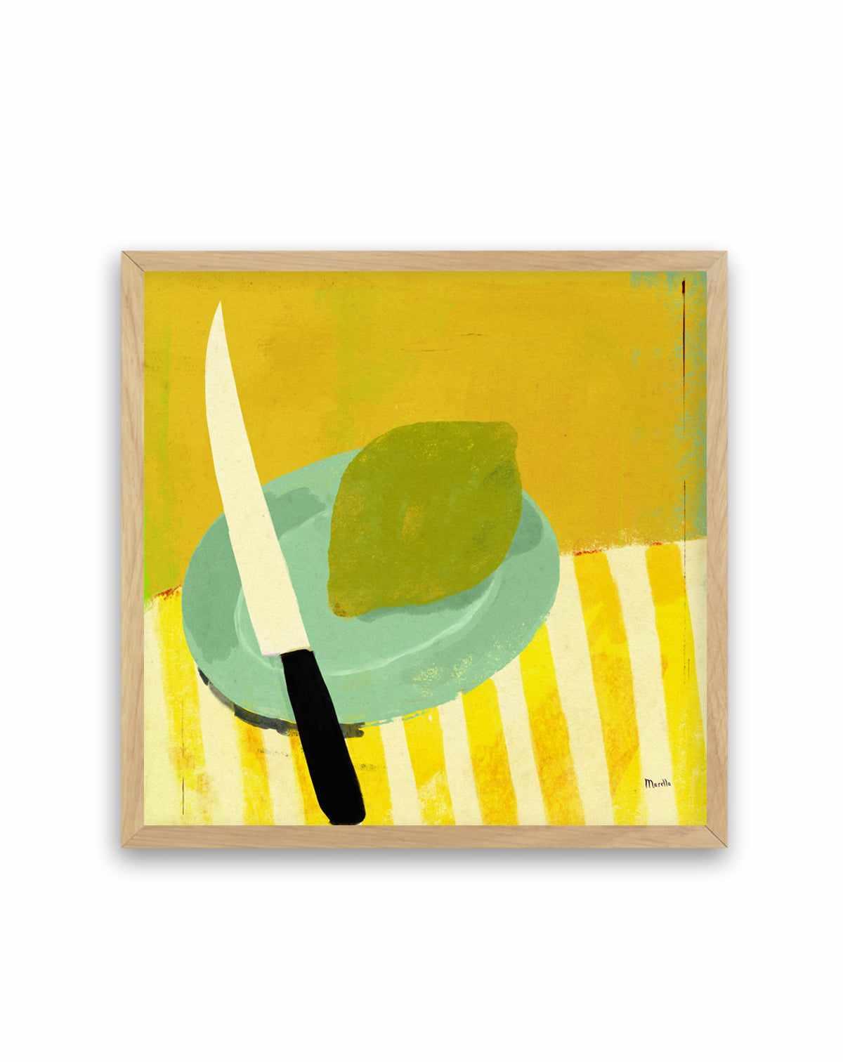 Lemon by Marco Marella | Art Print from Olive et Oriel where you can shop wallpaper and artworks online
