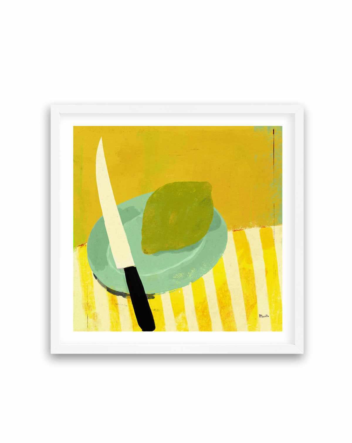 Lemon by Marco Marella | Art Print from Olive et Oriel where you can shop wallpaper and artworks online
