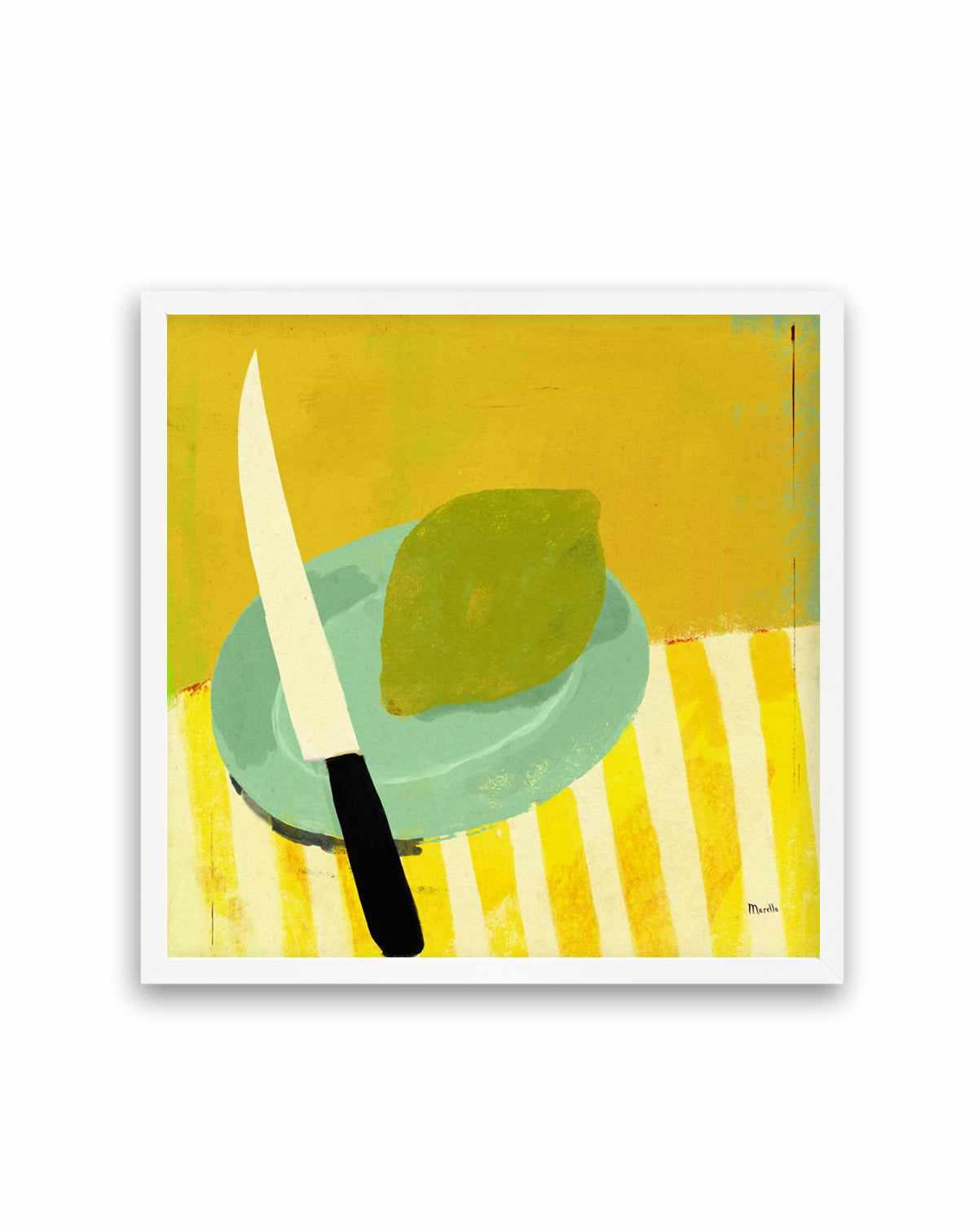 Lemon by Marco Marella | Art Print from Olive et Oriel where you can shop wallpaper and artworks online