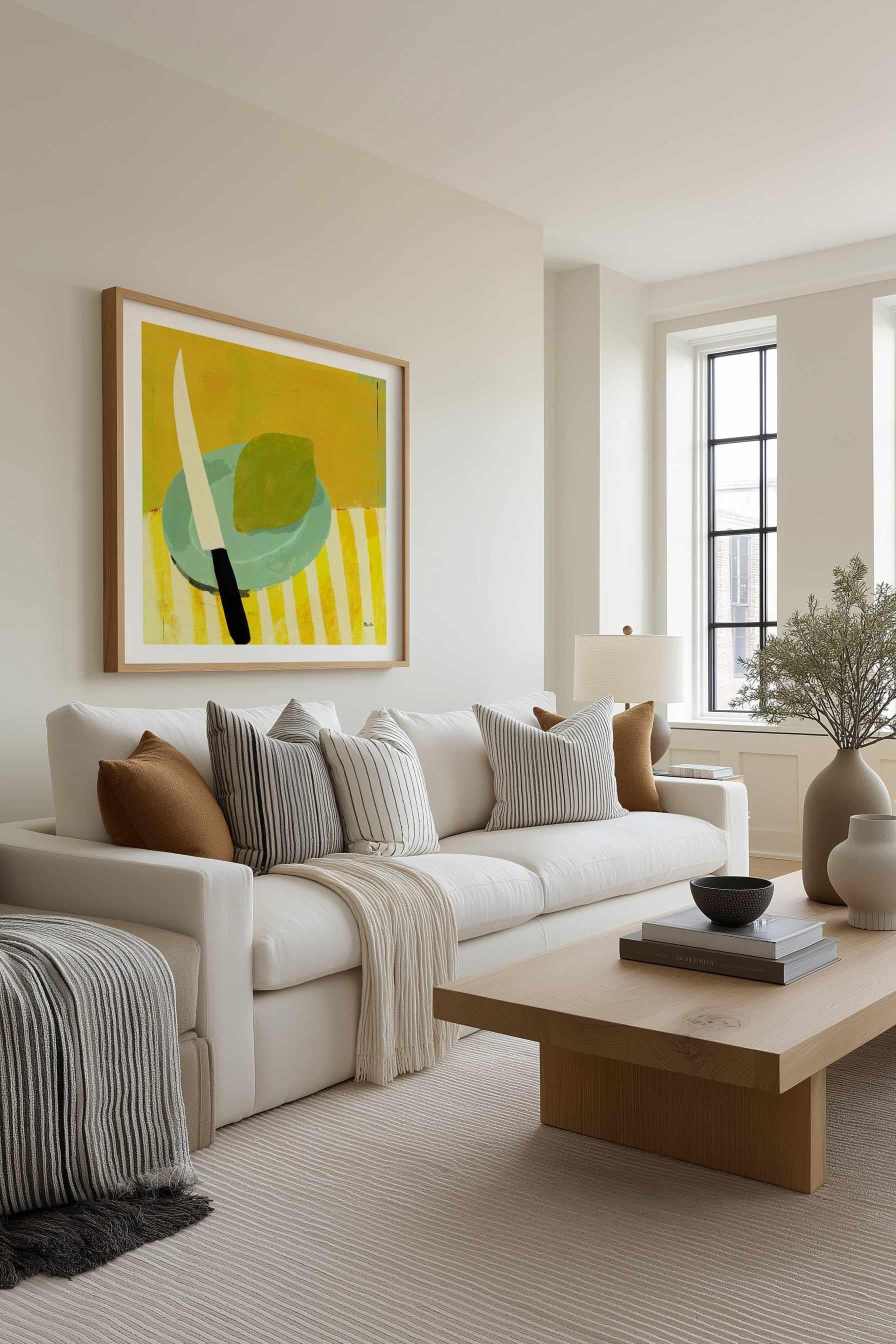 Lemon by Marco Marella | Art Print from Olive et Oriel where you can shop wallpaper and artworks online