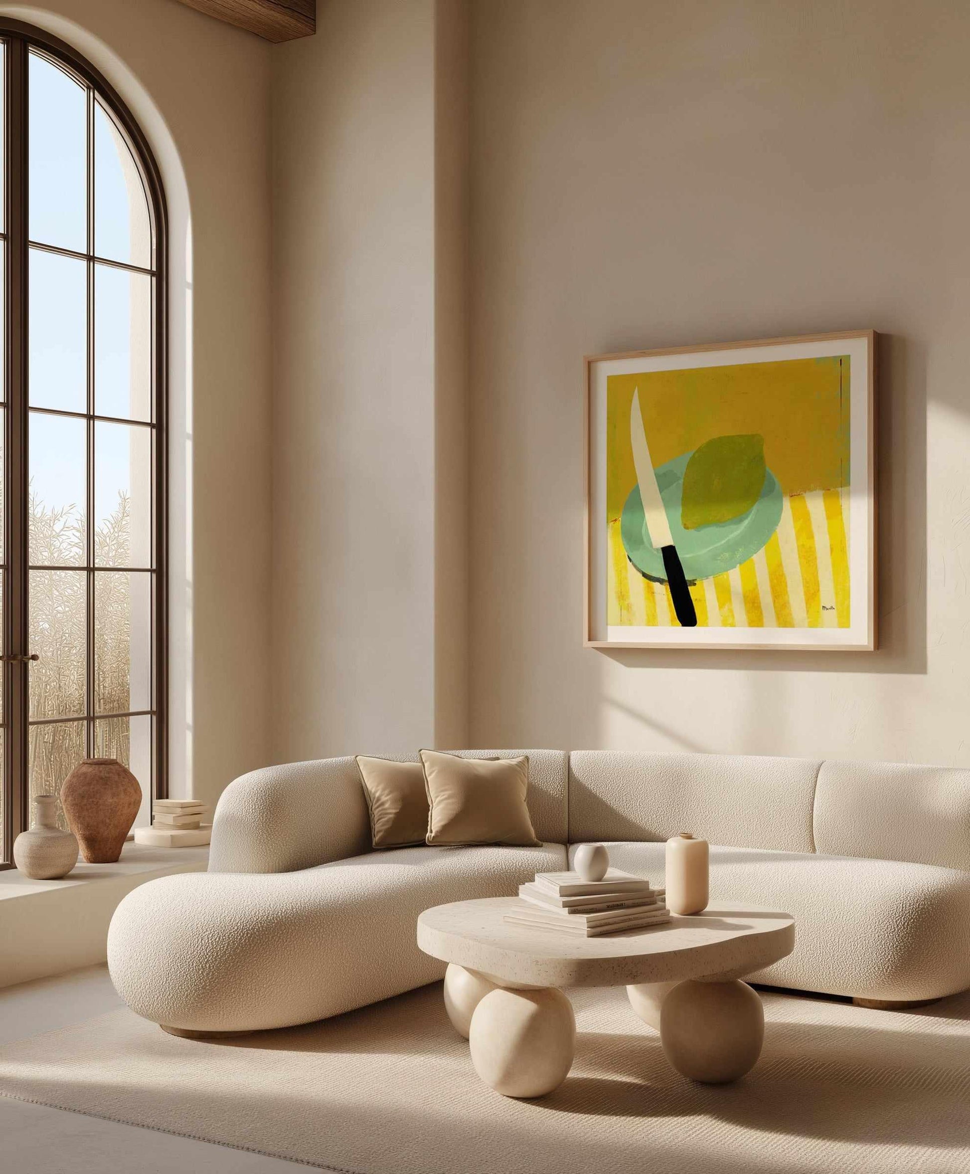 Lemon by Marco Marella | Art Print from Olive et Oriel where you can shop wallpaper and artworks online