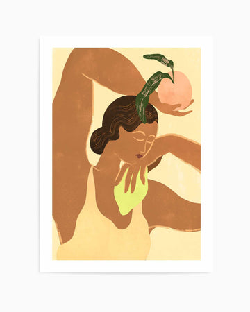 LemonApple by Arty Guava | Art Print from Olive et Oriel where you can shop wallpaper and artworks online