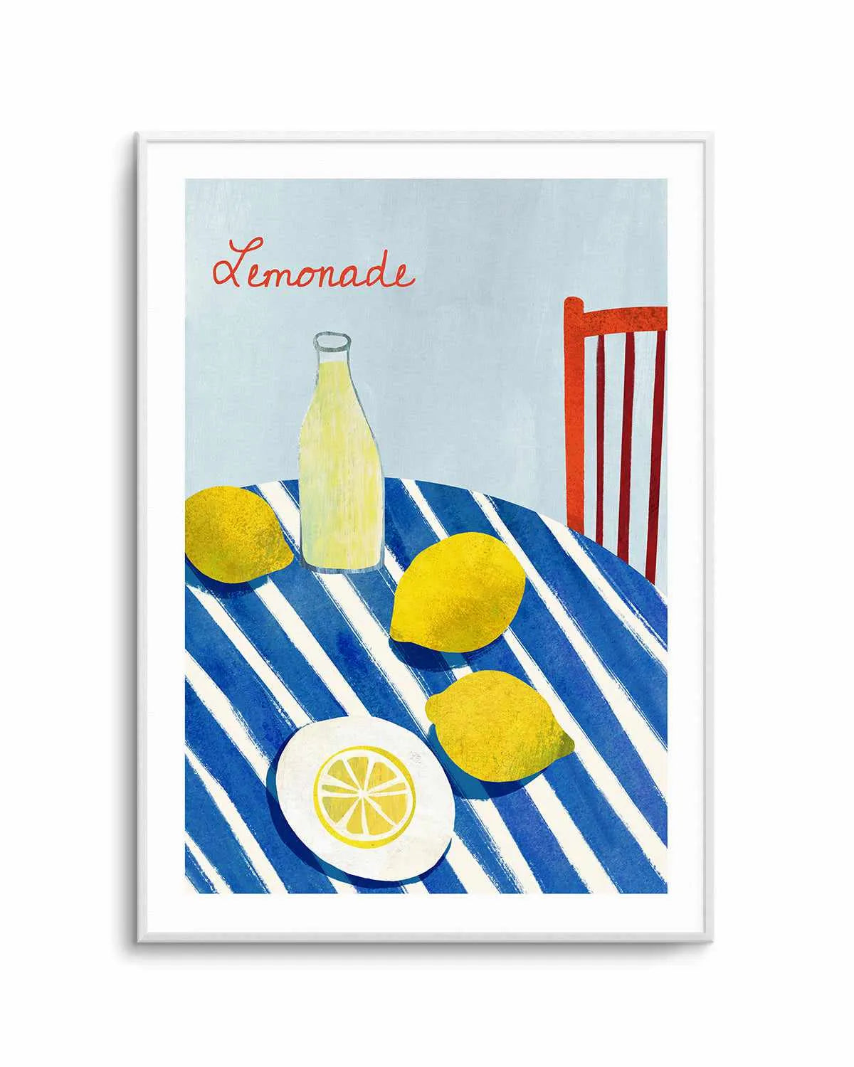 Lemonade by Henry Rivers Art Print from Olive et Oriel where you can shop wallpaper and artworks online