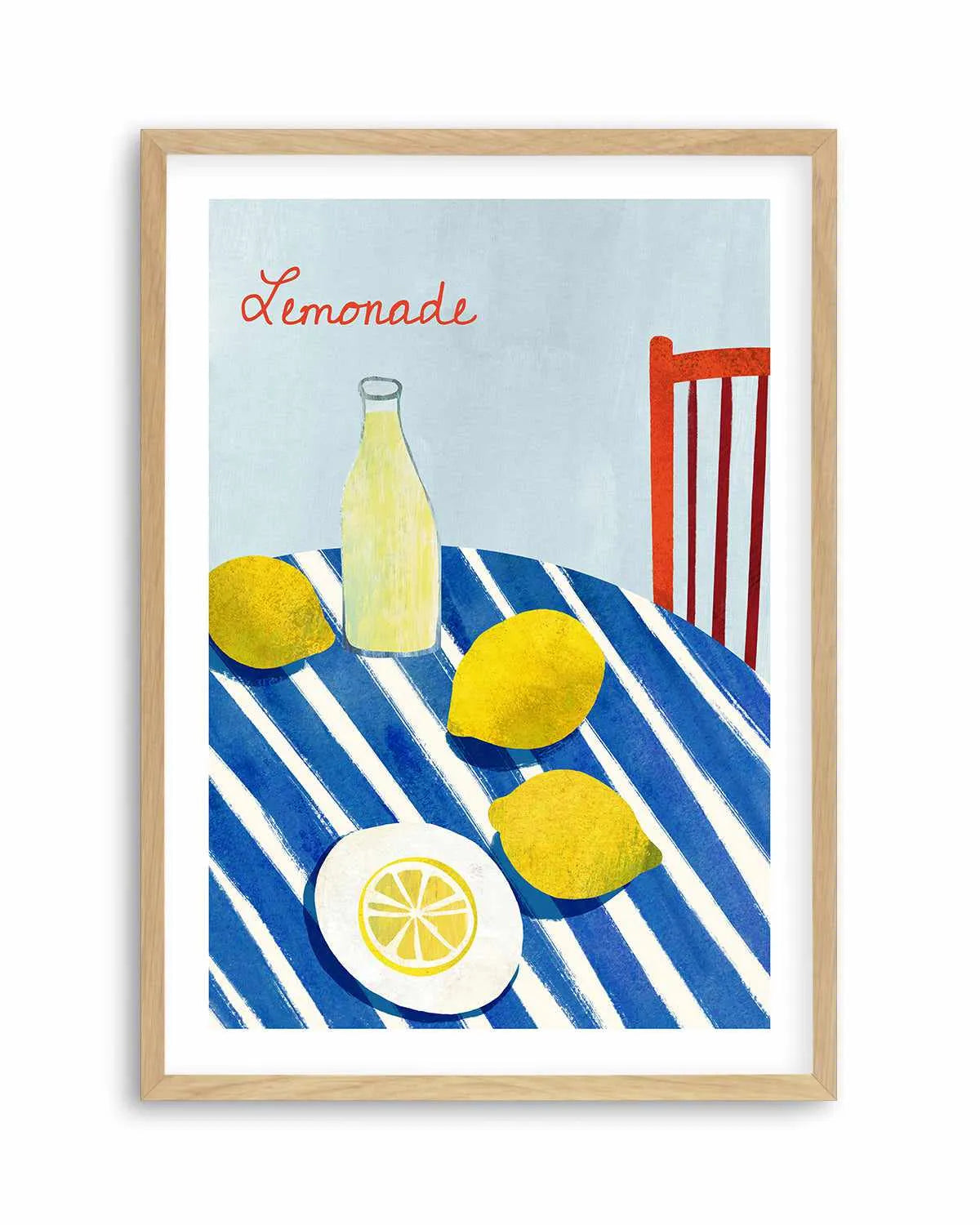 Lemonade by Henry Rivers Art Print from Olive et Oriel where you can shop wallpaper and artworks online