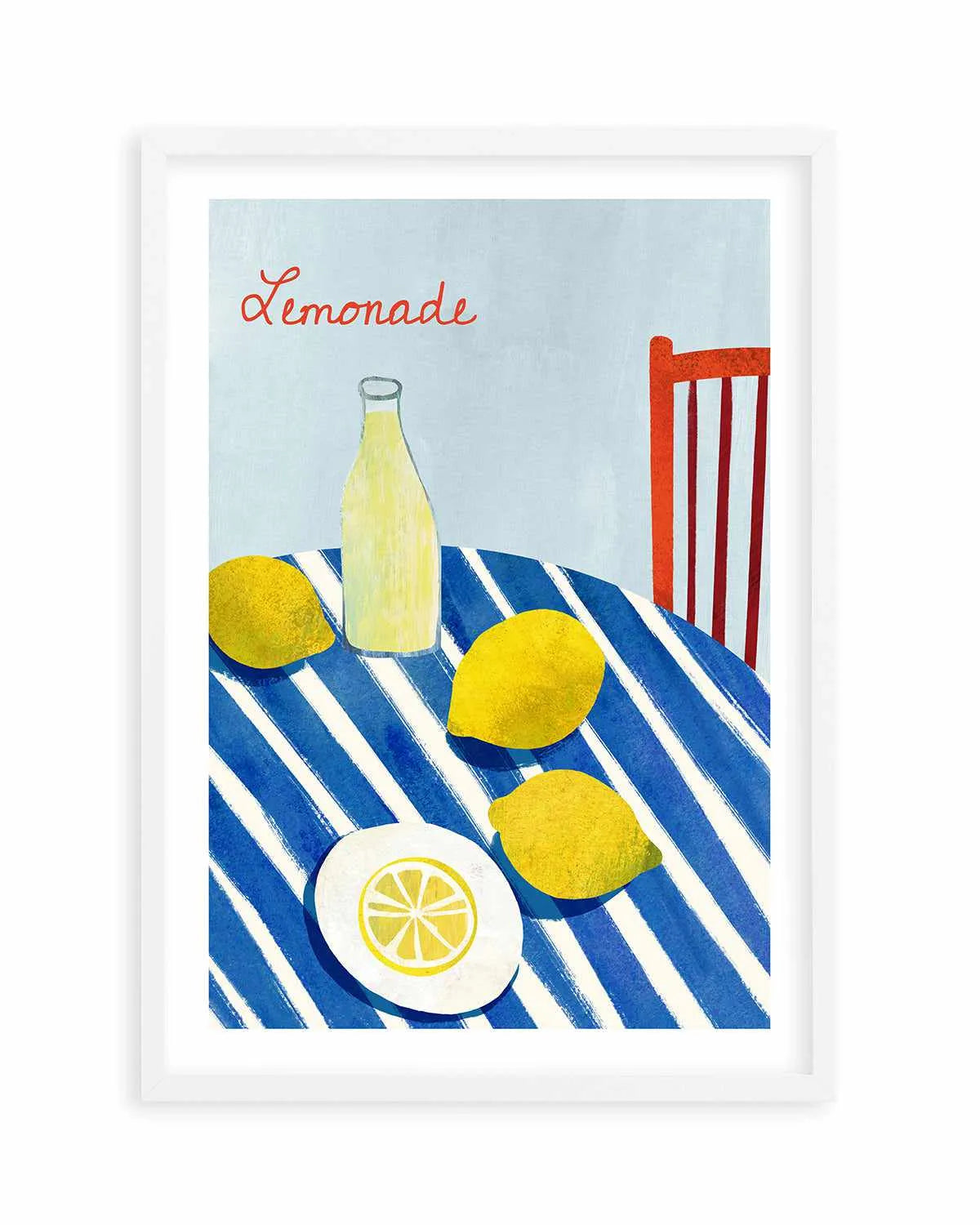 Lemonade by Henry Rivers Art Print from Olive et Oriel where you can shop wallpaper and artworks online