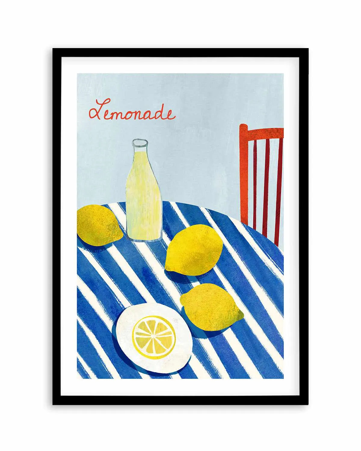 Lemonade by Henry Rivers Art Print from Olive et Oriel where you can shop wallpaper and artworks online