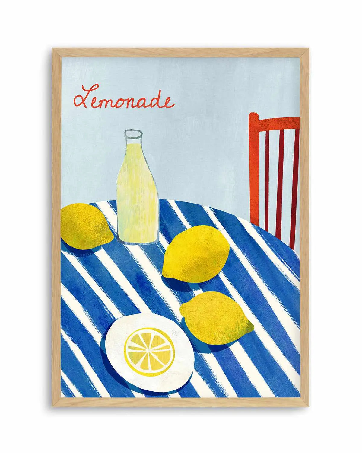 Lemonade by Henry Rivers Art Print from Olive et Oriel where you can shop wallpaper and artworks online