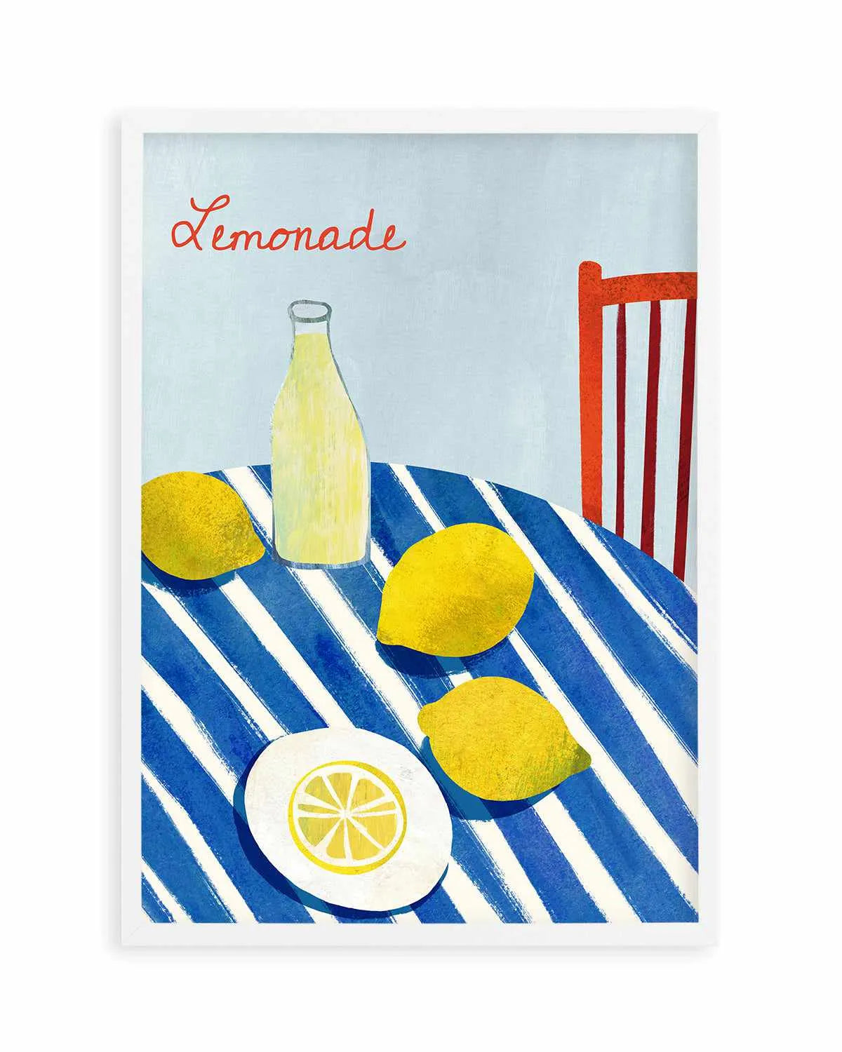 Lemonade by Henry Rivers Art Print from Olive et Oriel where you can shop wallpaper and artworks online