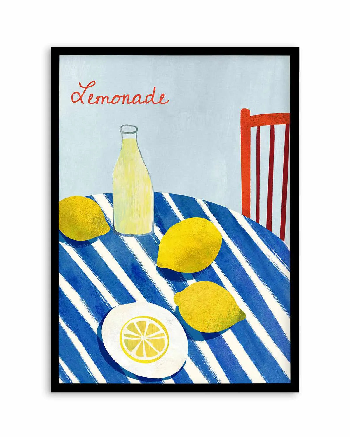 Lemonade by Henry Rivers Art Print from Olive et Oriel where you can shop wallpaper and artworks online