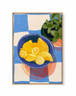 Lemonade by Gigi Rosado | Framed Canvas Art Print