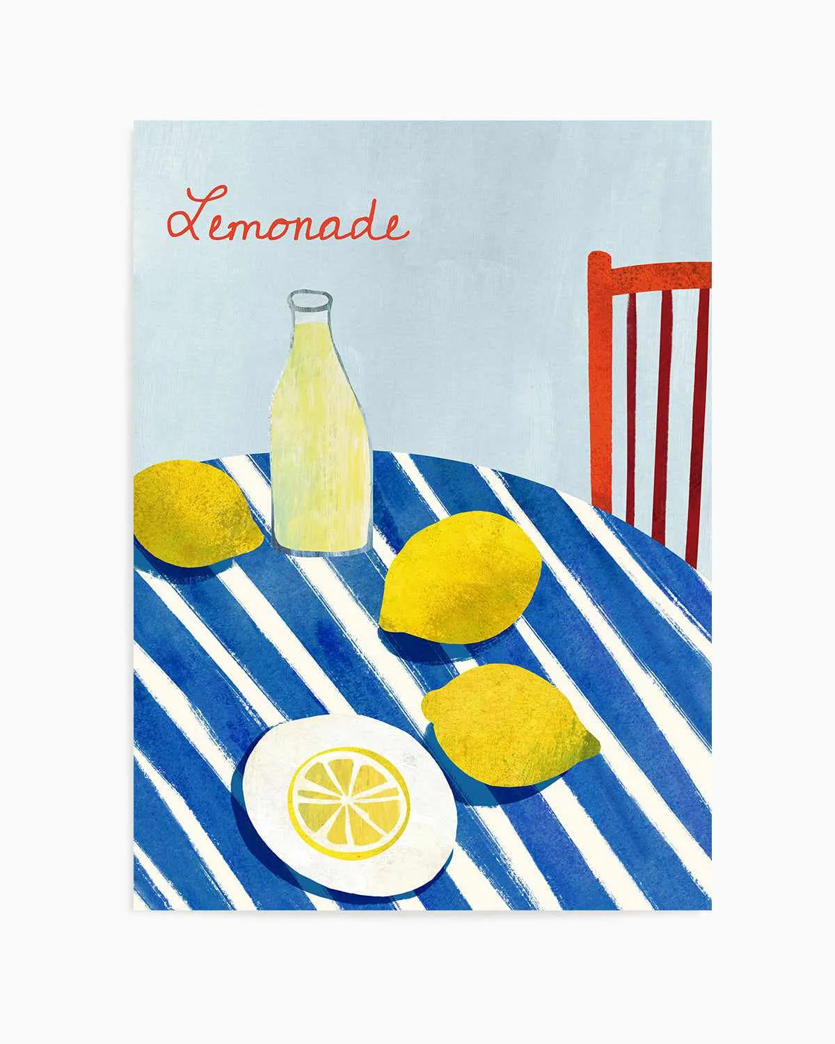 Lemonade by Henry Rivers Art Print from Olive et Oriel where you can shop wallpaper and artworks online