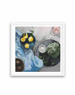 Lemons and Artichokes by Cat Gerke | Art Print