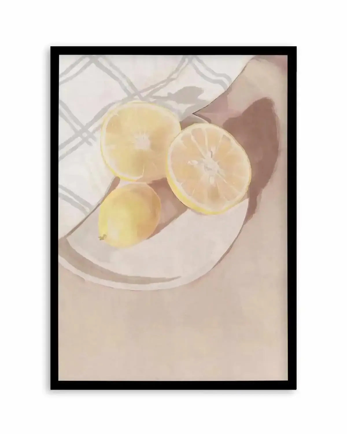 Lemons Art Print from Olive et Oriel where you can shop wallpaper and artworks online