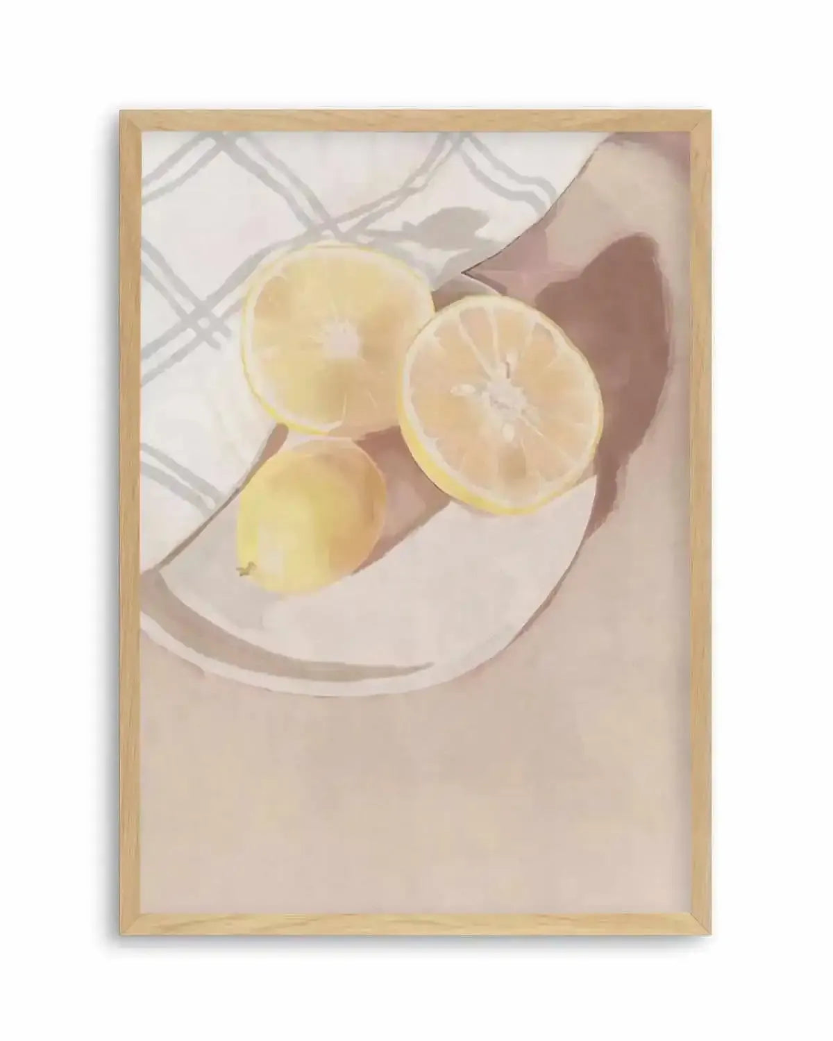 Lemons Art Print from Olive et Oriel where you can shop wallpaper and artworks online