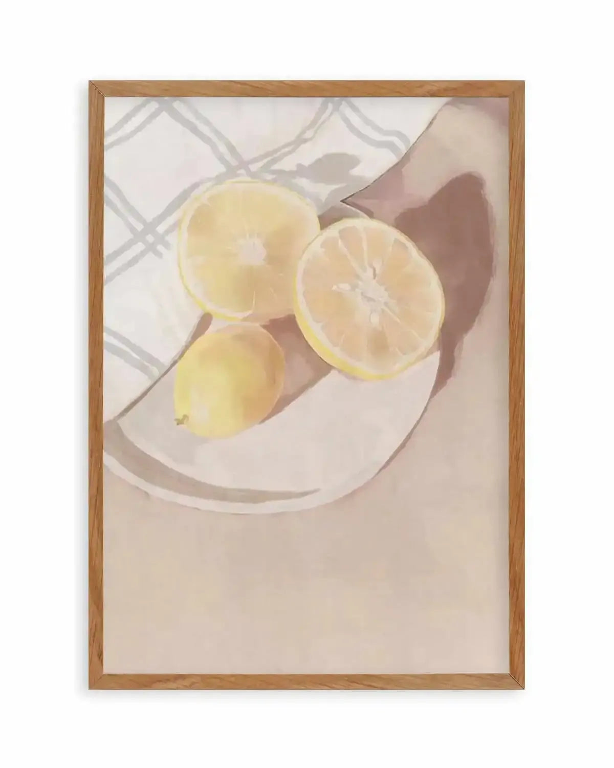 Lemons Art Print from Olive et Oriel where you can shop wallpaper and artworks online