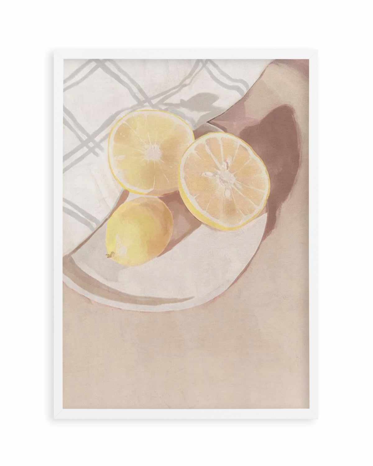 Lemons Art Print