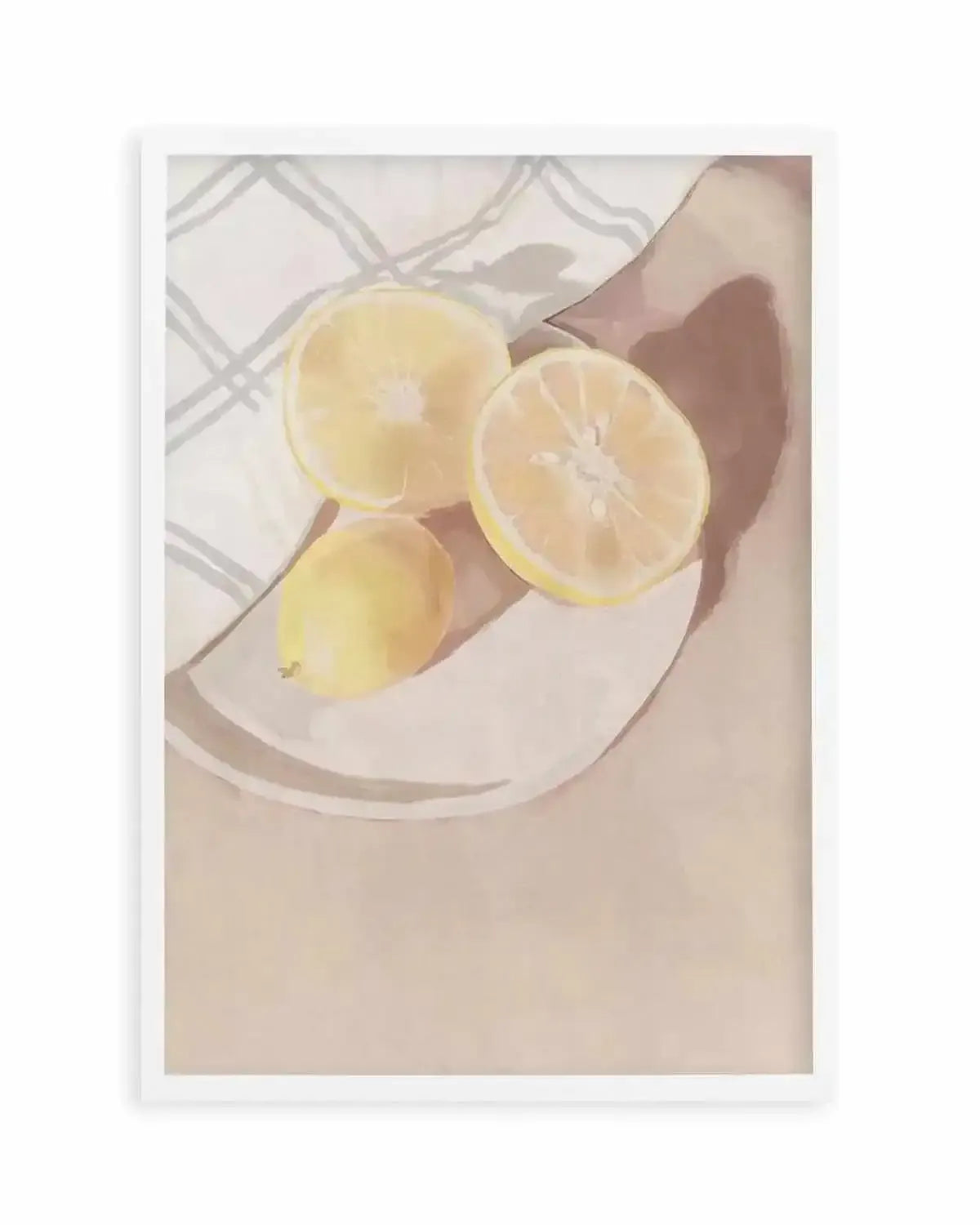 Lemons Art Print from Olive et Oriel where you can shop wallpaper and artworks online