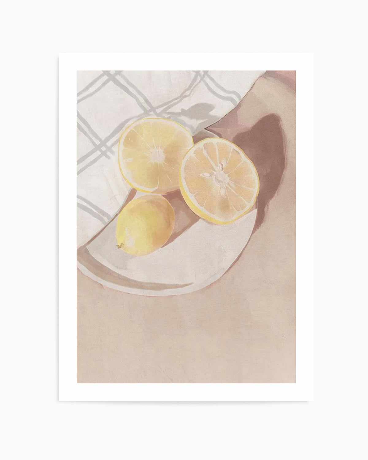 Lemons Art Print