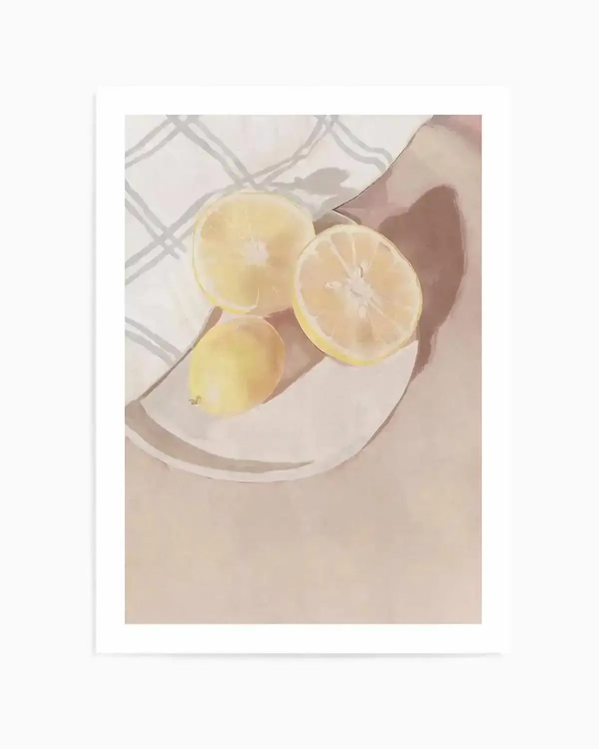 Lemons Art Print from Olive et Oriel where you can shop wallpaper and artworks online