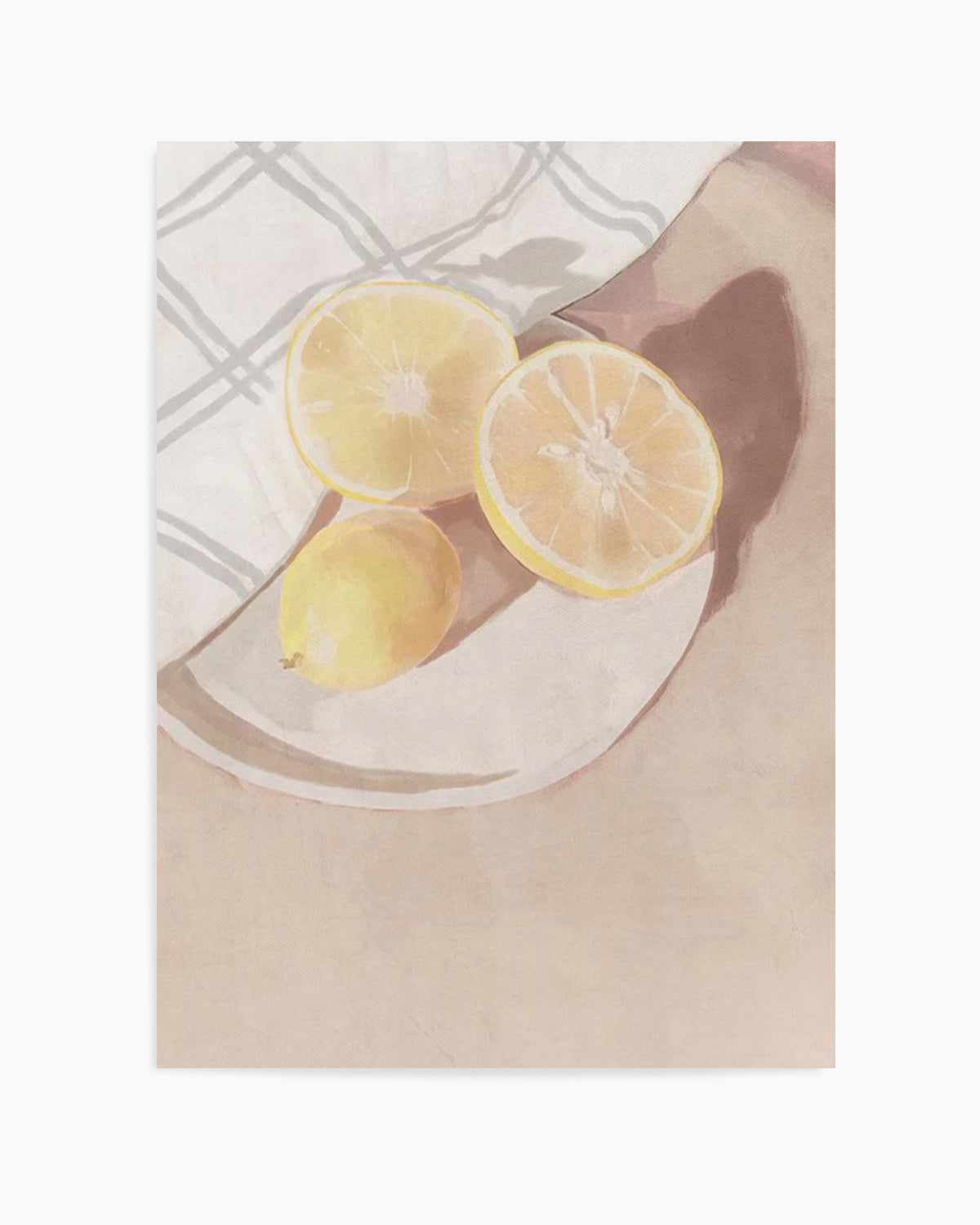 Lemons Art Print