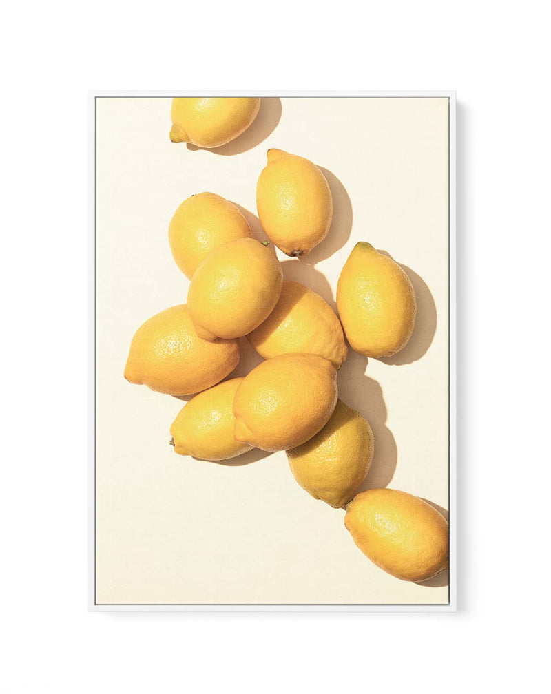 Lemons 1 by Studio III | Framed Canvas Art Print from Olive et Oriel where you can shop wallpaper and artworks online
